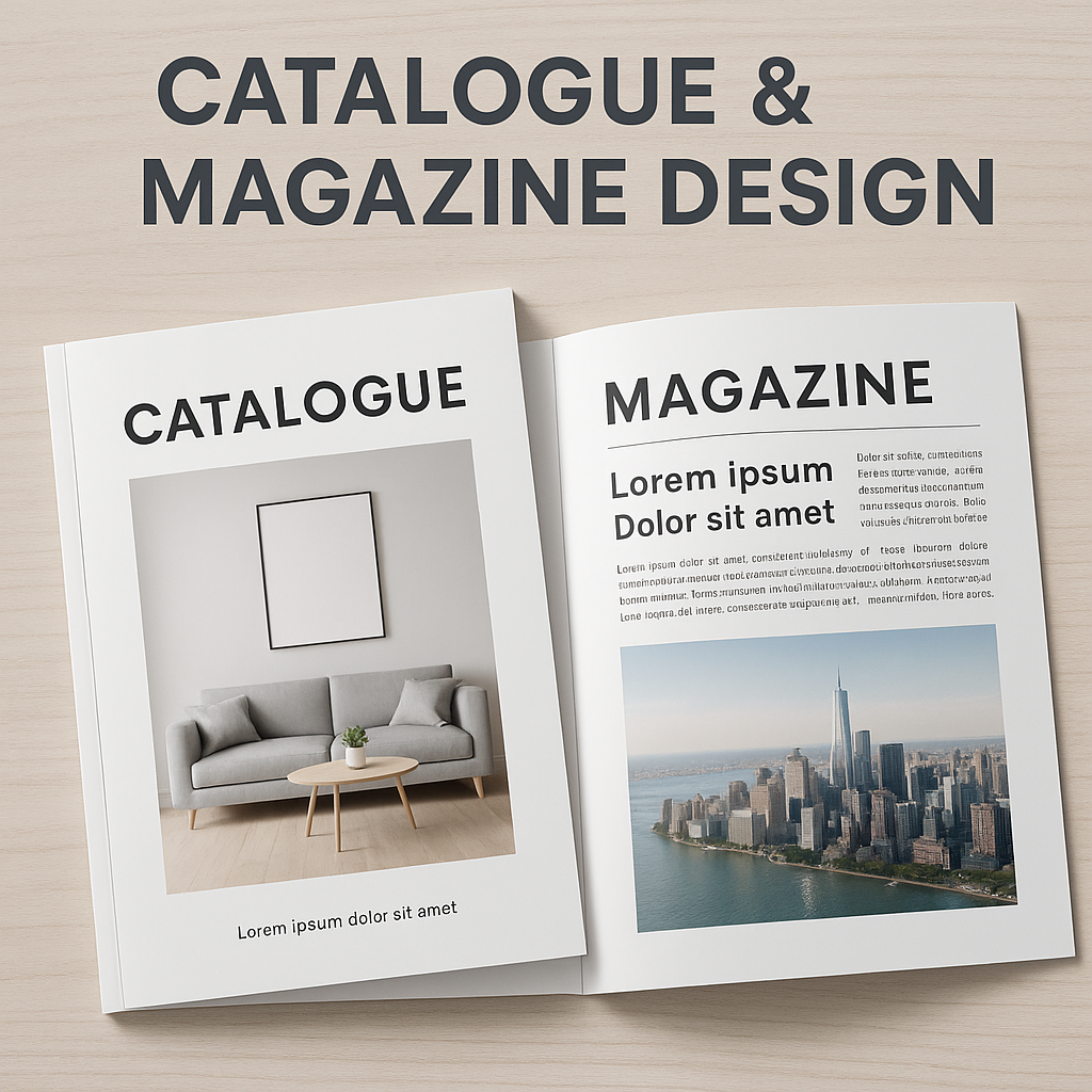 Catalogue & Magazine Design